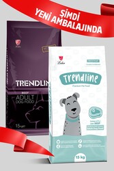 Trendline Biftekli Yetişkin Köpek Maması 15 KG - Thumbnail