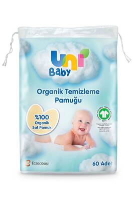 Uni Baby Bebek Temizleme Pamuğu 60'lı