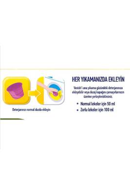 Vanish Kosla Oxi Action Gold Multipower Renkliler için Jel Leke Çıkarıcı Deterjan Güçlendirici 1 L