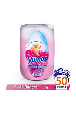 Yumoş Çamaşır Yumuşatıcısı Çiçek Bahçesi 5 L