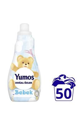 Yumoş - Yumoş Doğal Özler Hipoalerjenik Konsantre Çamaşır Yumuşatıcı 50 Yıkama 1200 ML