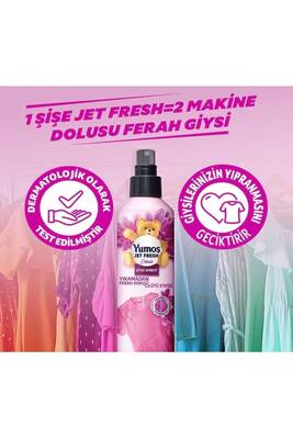 Yumoş Jet Fresh Orkide Giysi Spreyi 200 ML