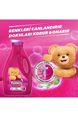 Yumoş Renkli Giysiler Sıvı Çamaşır Deterjanı 2520 ml