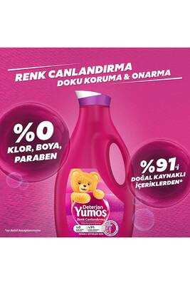 Yumoş Renkli Giysiler Sıvı Çamaşır Deterjanı 2520 ml