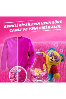 Yumoş Renkli Giysiler Sıvı Çamaşır Deterjanı 2520 ml