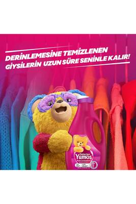 Yumoş Renkli Giysiler Sıvı Çamaşır Deterjanı 2520 ml