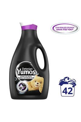 Yumoş Siyahları ve Koyu Renker Çamaşır Deterjanı 2520 ML