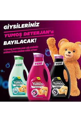 Yumoş Siyahları ve Koyu Renker Çamaşır Deterjanı 2520 ML